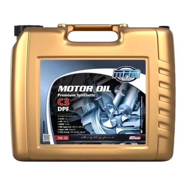 Моторное масло MPM Premium Synthetic C3 DPF 5W-30 20л (05020DPF)