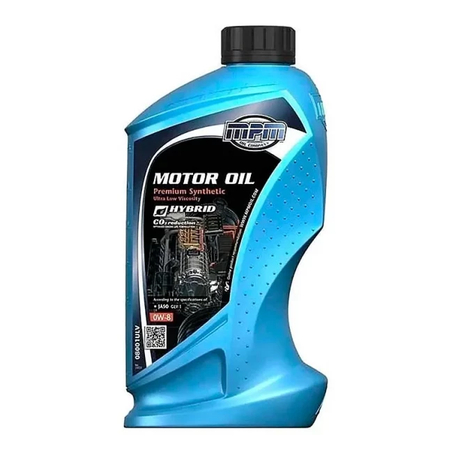 Моторна олива MPM Premium Synthetic Ultra LV 0W-8 1л (08001ULV)