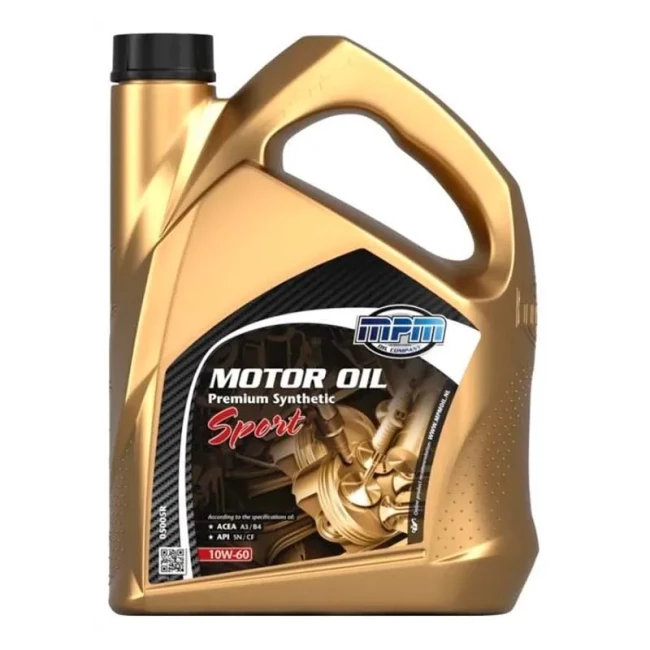 Моторна олива MPM Premium SyntheticSport 10W-60 5л (05005R) Моторна олива MPM Premium SyntheticSport 10W-60 5л (05005R)