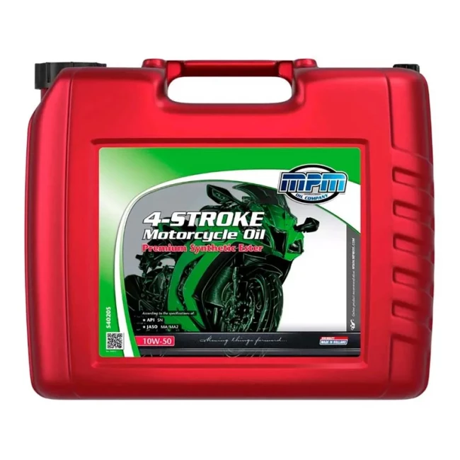 Моторное масло MPM 4-Stroke Premium Synthetic Ester 10W-50 20л (54020S)
