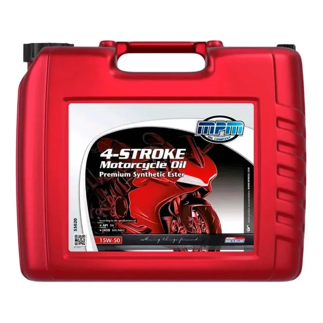 Моторна олива MPM 4-Stroke Motorcycle Oil 15W-50 20л (55020)