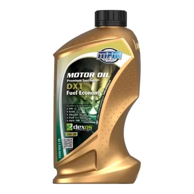 Моторное масло MPM Premium Synthetic DX1-FE 5W-20 1л (05001DX1-FE)