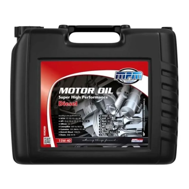Моторное масло MPM Super HP Diesel 15W-40 20л (03020D)