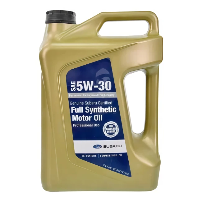 Моторное масло Subaru SYNTHETIC OIL 5W-30 3,785л (SOA868V9285) Моторное масло Subaru SYNTHETIC OIL 5W-30 3,785л (SOA868V9285)