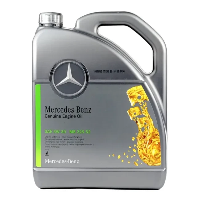 Моторное масло MERCEDES MB 229.52 SAE 5W-30 5л (000989330913ABDW) Моторное масло MERCEDES MB 229.52 SAE 5W-30 5л (000989330913ABDW)