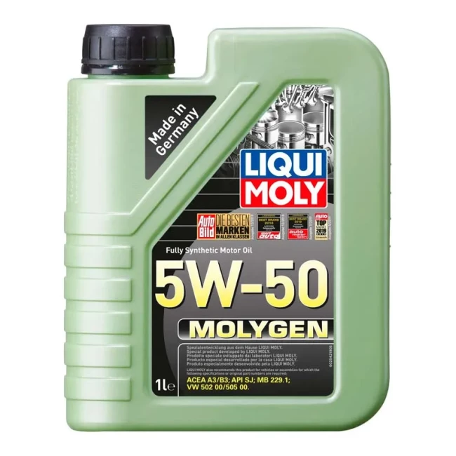 Моторное масло LIQUI MOLY Molygen 5W-50 1л (2542)