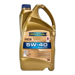 Моторное масло RAVENOL (RAV HCS SAE 5W40 5L)
