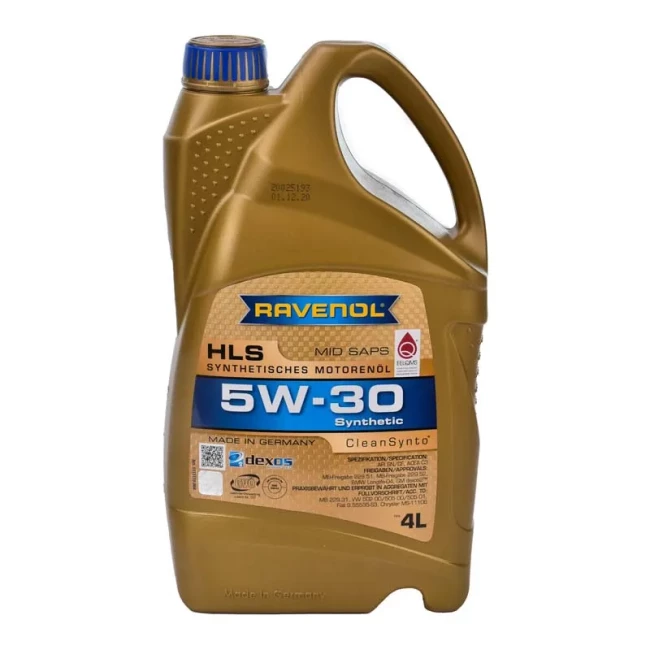 Моторна олива Ravenol RAV HLS 5W-30 4л