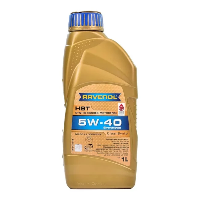 Моторна олива Ravenol RAV HST 5W-40 1л (RAV HST SAE 5W40 1L)