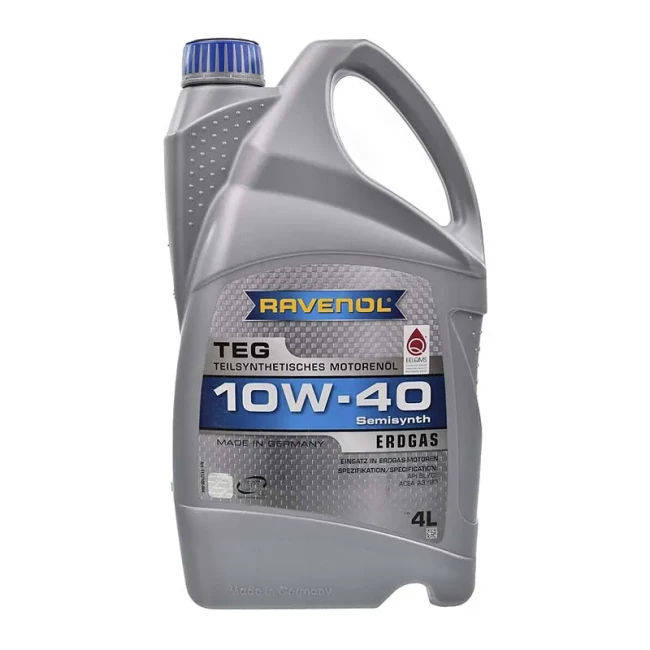 Моторна олива Ravenol RAV TEG 10W-40 4л (RAV TEG 10W-40 4L)