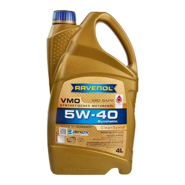 Моторна олива Ravenol RAV VMO 5W-40 4л