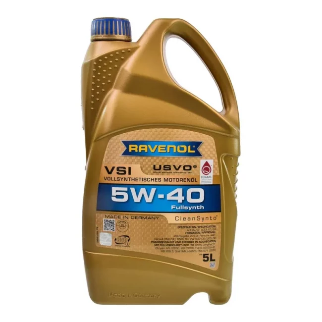Моторна олива Ravenol RAV VSI 5W-40 5л