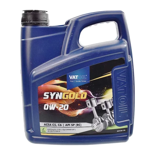 Моторна олива VATOIL Syngold 0W-20 4л (50731)