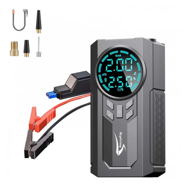 Пускозарядное устройство Aspiring Jump 2 Power bank 3-в-1 с компрессором (JM8000PI)