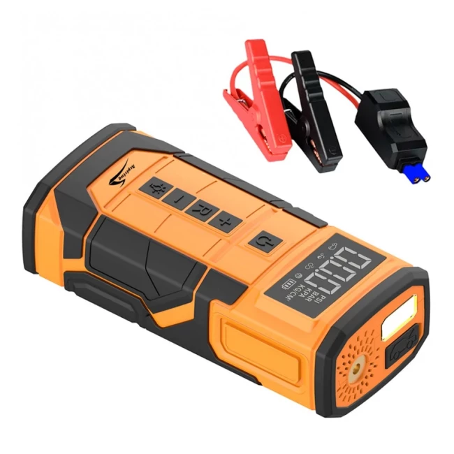 Пускозарядное устройство Aspiring Jump 3 Power bank 3-в-1 с компрессором беспроводной и шнуровой (JM8000PIWC)