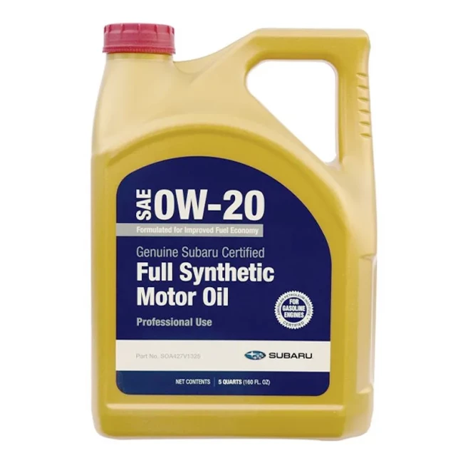 Моторное масло Subaru Full Synthetic Motor Oil 0W-20 4.73л (SOA427V1325) Моторное масло Subaru Full Synthetic Motor Oil 0W-20 4.73л (SOA427V1325)
