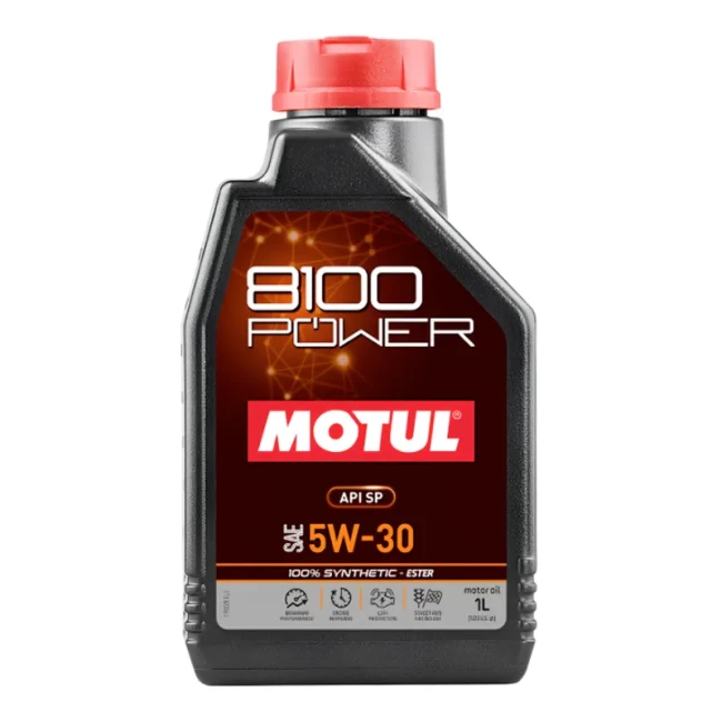 Моторное масло MOTUL 8100 Power 5W-30 1л (111800)