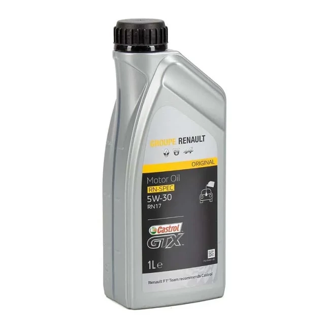 Моторное масло Castrol Renault GTX RN17 5W-30 12X1л