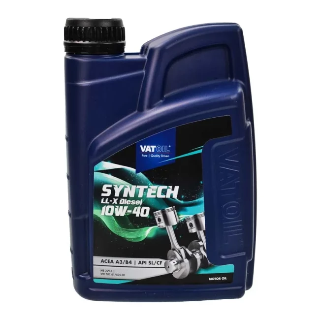 Моторное масло VATOIL Syntech LL-X DIESEL 10W-40 1л (50782) Моторное масло VATOIL Syntech LL-X DIESEL 10W-40 1л (50782)