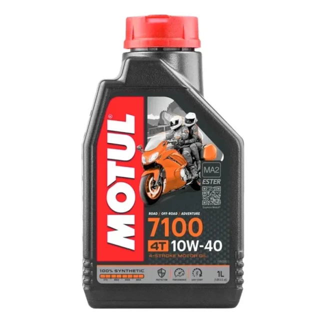 Моторное масло Motul 7100 4T 10W40 1л (104091) Моторное масло Motul 7100 4T 10W40 1л (104091)