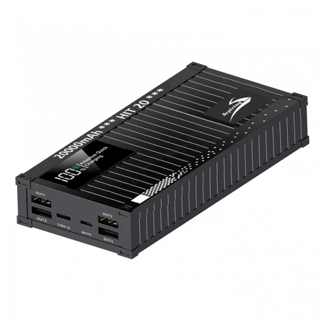 Павербанк Aspiring Hit 20 20000 mAh 22.5W QC/PD Black (PPHT.H02)