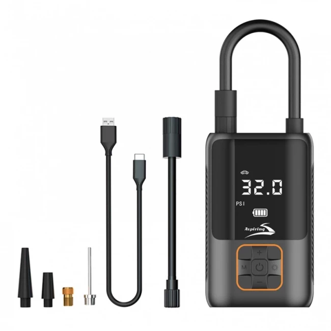 Портативный автокомпрессор Aspiring Storm 4 Power Bank 22 л (ST20PB)