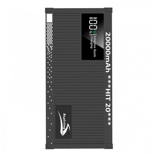 Павербанк Aspiring Hit 20 20000 mAh 22.5W QC/PD Black (PPHT.H02)