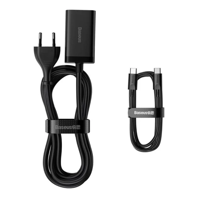 Зарядное устройство Baseus GaN3 Pro 2C+2U 65W CCGP040101 черный (1011193)