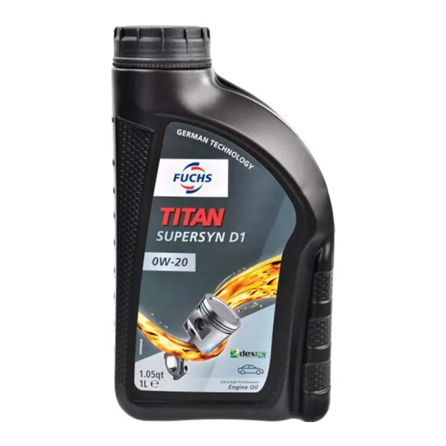 Моторное масло FUCHS TITAN SUPERSYN D1 0W-20 1л