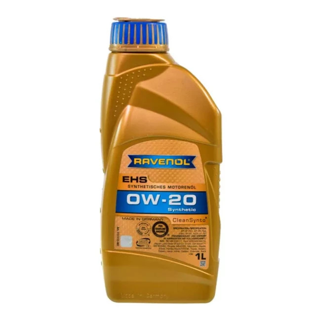 Моторное масло RAVENOL EHS 0W-20 1л