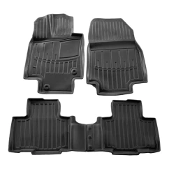 Автоковрики Stingray TOYOTA Highlander XU70 2019-... design 2020 3D комплект с 4шт (5022384)