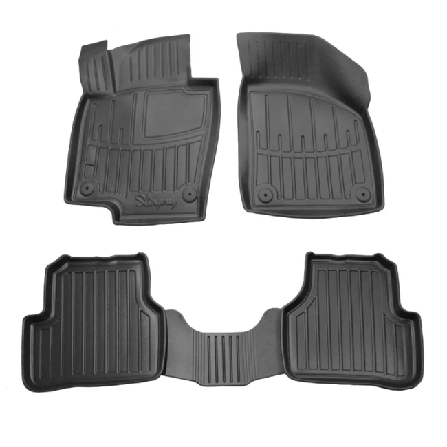 Автоковрики Stingray VOLKSWAGEN Passat B6 2005-2010 / CC 2008-2017 design 2020 3D комплект с 5шт (5024045)