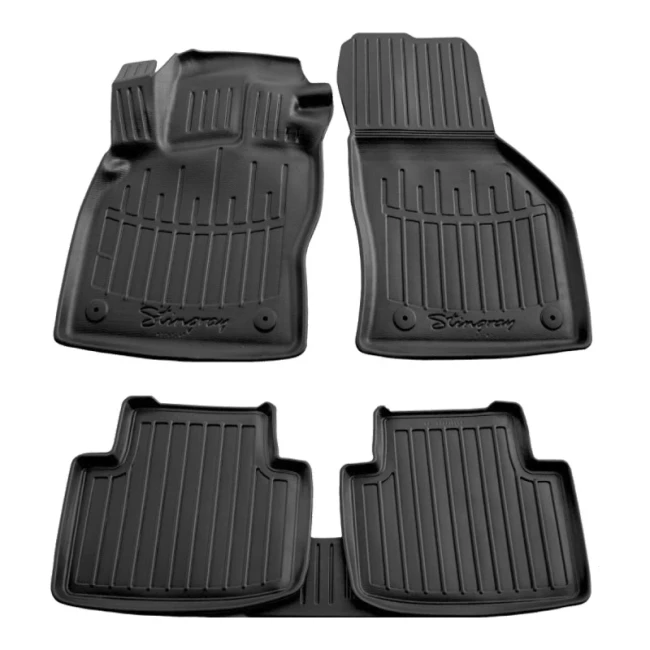 Автоковрики Stingray SKODA Superb III 3V 2015-.. design 2020 3D комплект с 5шт (5020135)
