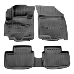 Автокилимки Stingray SUZUKI SX4 I 2006-2013 / FIAT Sedici 2006-2014 design 2020 3D комплект з 5шт (5021055)