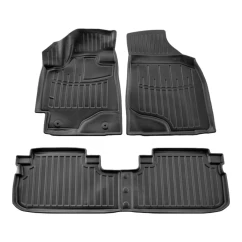 Автоковрики Stingray TOYOTA Highlander XU40 2008-2013 design 2020 3D комплект с 4шт (5022364)