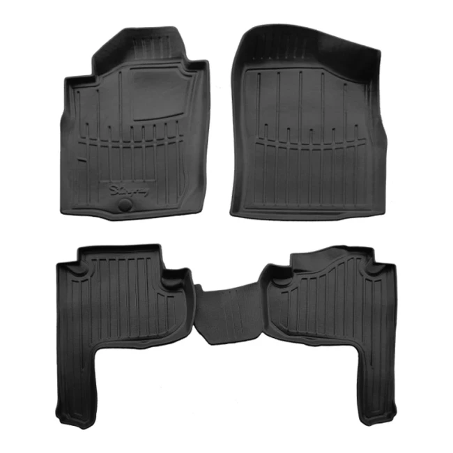 Автоковрики Stingray TOYOTA Land Cruiser Prado J90 1996-2002 design 2020 3D комплект с 4шт (5022494)