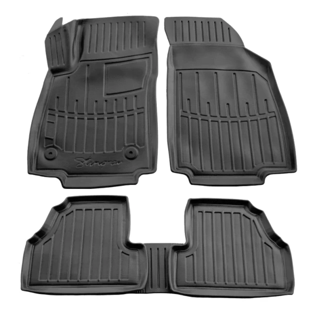Автоковрики Stingray OPEL Mokka A 2012-2021 / BUICK Encore 2012-2021 / CHEVROLET Trax 2012-2021 design 2020 3D комплект с 5шт (5015165)