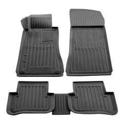 Автоковрики Stingray MERCEDES BENZ W203 C 2001-2007 design 2020 3D комплект с 5шт (5012125)