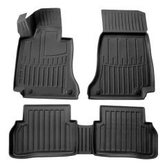Автоковрики Stingray MERCEDES BENZ W205 C 2014-2021 design 2020 3D комплект с 5шт (5012135)
