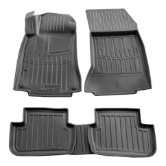 Автоковрики Stingray MERCEDES BENZ W246 B 2011-2018 design 2020 3D комплект с 5шт (5012295)
