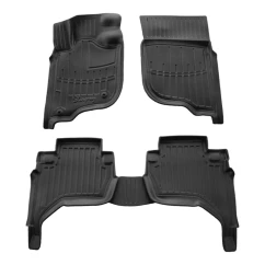 Автоковрики Stingray MITSUBISHI L200 / KAOT 2006-2015 design 2020 3D комплект с 5шт (5013215)