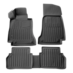 Автоковрики Stingray MERCEDES BENZ W213 E 2016-2023 design 2020 3D комплект с 5шт (5012185)