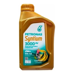 Моторное масло PETRONAS Syntium 3000 AV 5W-40 SN 1л (70179E18EU)