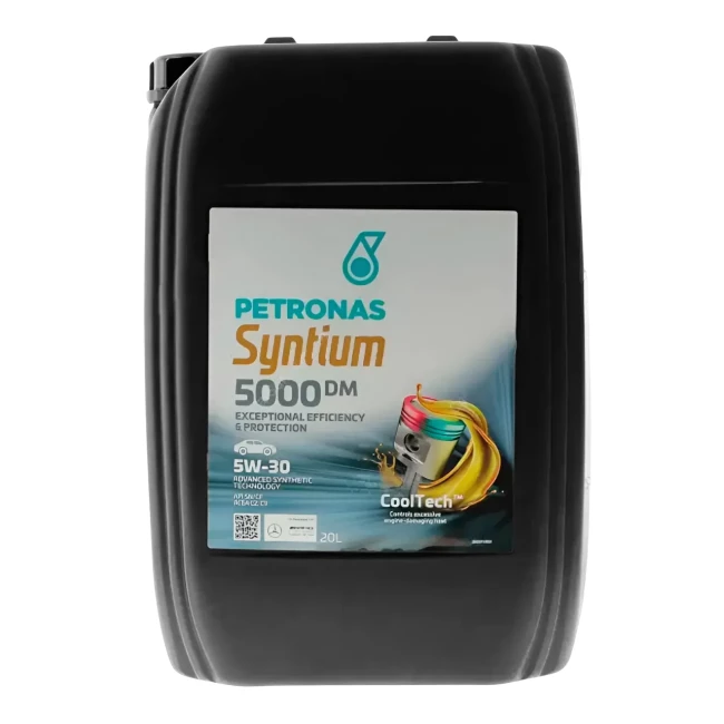 Моторное масло PETRONAS Syntium 5000 DM 5W-30 SN 20л (70957R41EU