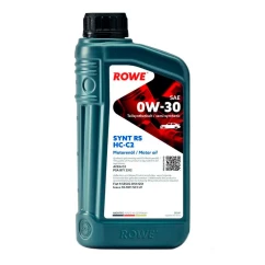 Моторное масло ROWE Hightec Synt RS SAE 0W-30 HC-C2 1л (20247001099)