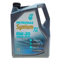 Моторное масло Petronas Syntium X 0W-20 C5 API SP 5л (70980M12EU)