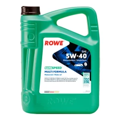 Моторное масло ROWE SunSpeed Multi Formula SAE 5W-40 5л (4920138005099) Моторное масло ROWE SunSpeed Multi Formula SAE 5W-40 5л (4920138005099)