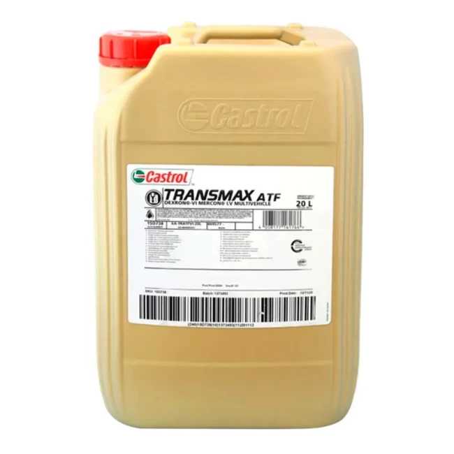 Трансмісійна олива Castrol Transmax Dexron VI Mercon LV ATF 20л