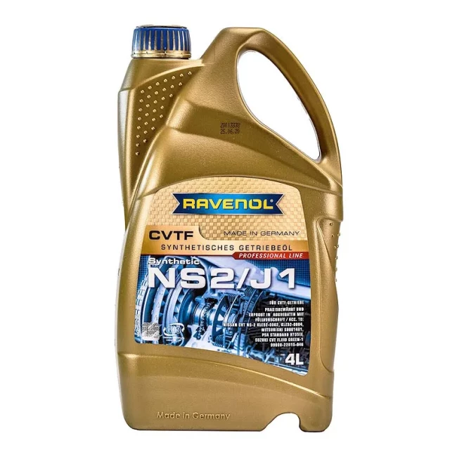 Трансмісійна олива RAVENOL (RAV ATF CVTF NS2/J1 4л Трансмісійна олива RAVENOL (RAV ATF CVTF NS2/J1 4л