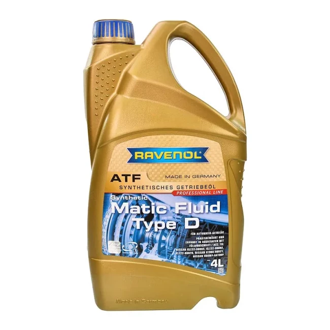Трансмісійна олива RAVENOL ATF MATIC TYPE D 4л